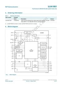 UJA1061TW/5V0/C/T Datasheet Page 4