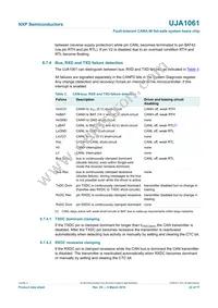 UJA1061TW/5V0/C/T Datasheet Page 22