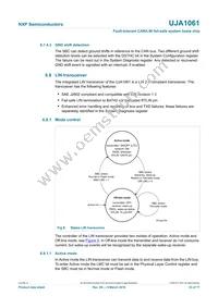 UJA1061TW/5V0/C/T Datasheet Page 23
