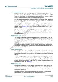 UJA1065TW/5V0/512 Datasheet Page 9