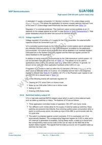 UJA1066TW/3V3/T Datasheet Page 18