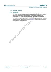 UJA1075TW/3V3/WD:1 Datasheet Page 7