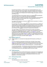 UJA1076ATW/5V0/WD Datasheet Page 20