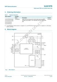 UJA1076TW/3V3/WD:1 Datasheet Page 4