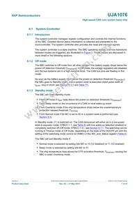 UJA1076TW/3V3/WD:1 Datasheet Page 7