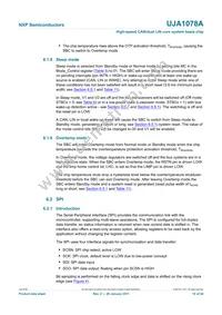 UJA1078ATW/5V0/WD Datasheet Page 10