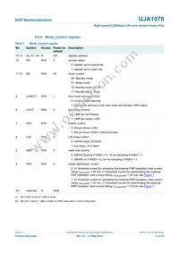 UJA1078TW/3V3/WD:1 Datasheet Page 13