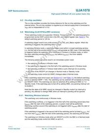 UJA1078TW/3V3/WD:1 Datasheet Page 17