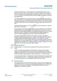 UJA1078TW/3V3/WD:1 Datasheet Page 22