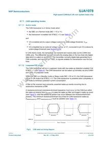 UJA1078TW/3V3/WD:1 Datasheet Page 23