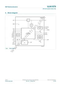 UJA1079TW/3V3/WD Datasheet Page 4