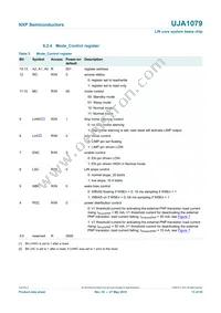 UJA1079TW/3V3/WD Datasheet Page 13