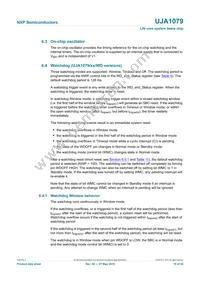 UJA1079TW/3V3/WD Datasheet Page 16