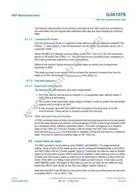 UJA1079TW/3V3/WD Datasheet Page 22