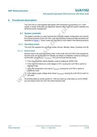 UJA1162T Datasheet Page 5