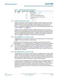UJA1168TK/VX/FDJ Datasheet Page 14