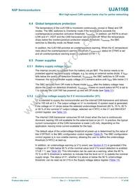 UJA1168TK/VX/FDJ Datasheet Page 17
