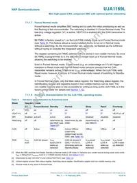 UJA1169LTK/X/FZ Datasheet Page 10