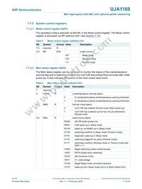 UJA1169TK/X/FZ Datasheet Page 11