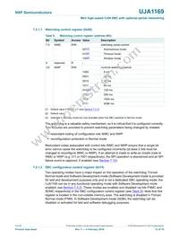 UJA1169TK/X/FZ Datasheet Page 13