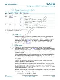 UJA1169TK/X/FZ Datasheet Page 21