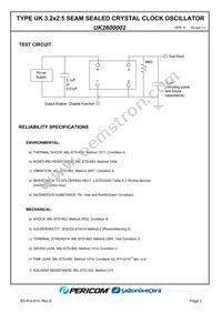 UK2600002 Datasheet Page 4