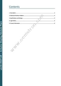 ULCD-35DT-AR Datasheet Page 2