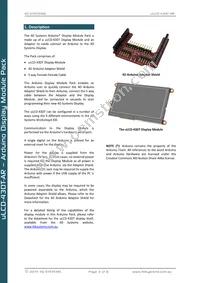 ULCD-43DCT-AR Datasheet Page 3