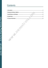 ULCD-70DT-AR Datasheet Page 2