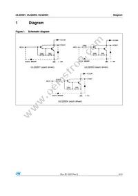 ULQ2001D1013TR Datasheet Page 3