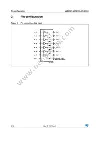 ULQ2001D1013TR Datasheet Page 4