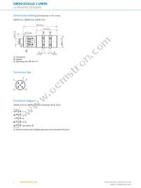 UM30-213112 Datasheet Page 4