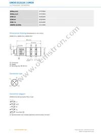 UM30-213118 Datasheet Page 4