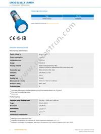 UM30-214113 Datasheet Page 2