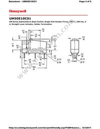 UM50E10C01 Datasheet Page 4