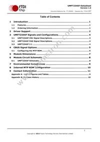 UMFT234XF Datasheet Page 3
