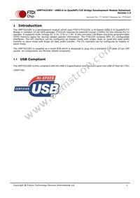 UMFT4222EV-B Datasheet Page 2