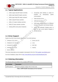 UMFT4222EV-B Datasheet Page 6