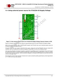 UMFT4222EV-B Datasheet Page 22