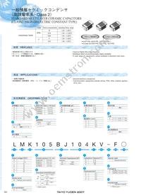 UMK107F223ZZ-T Datasheet Cover