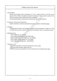 UMK325C7106MM-T Datasheet Page 2