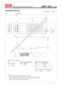 UMP-400-24 Datasheet Page 5