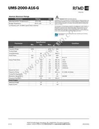 UMS-2000-A16-G Datasheet Page 2