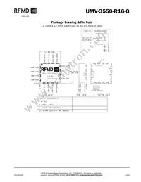 UMV-3550-R16-G Datasheet Page 3