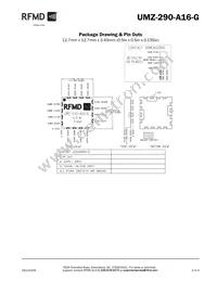 UMZ-290-A16-G Datasheet Page 3
