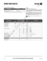 UMZ-348-A16-G Datasheet Page 2