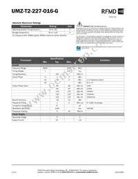 UMZ-T2-227-O16-G Datasheet Page 2