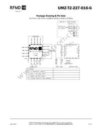 UMZ-T2-227-O16-G Datasheet Page 3