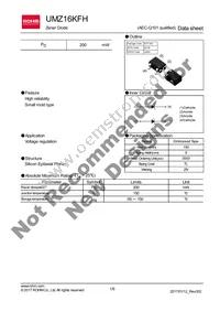 UMZ16KFHTL Datasheet Cover