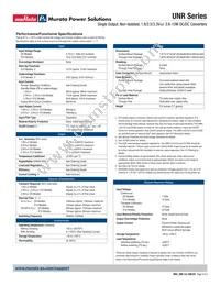 UNR-3.3/3-D5SM-C Datasheet Page 4